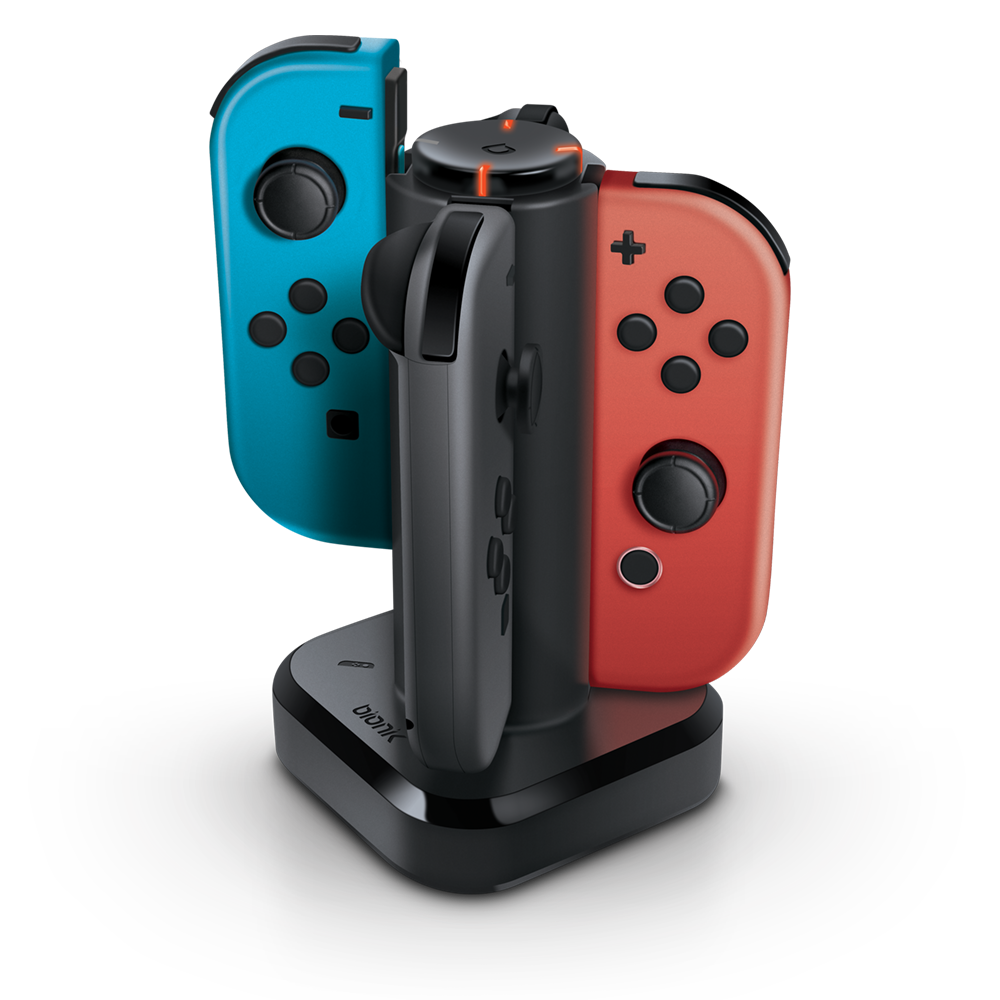 Tetra Power - quad port charging dock for joy-con™ controllers
